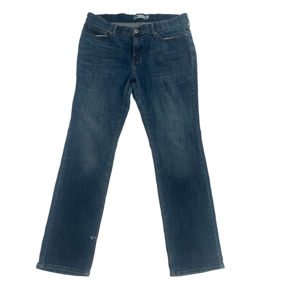 Levi's 525 Perfect Waist Straight Leg Jeans Size 14 Women's - Picture 1 of 6